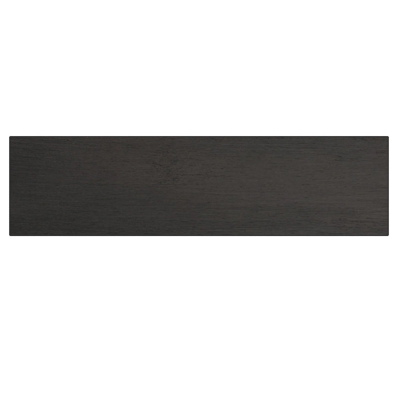 4-Door Linen Panel Sideboard Cabinet with Adjustable Shelves and Metal Handles