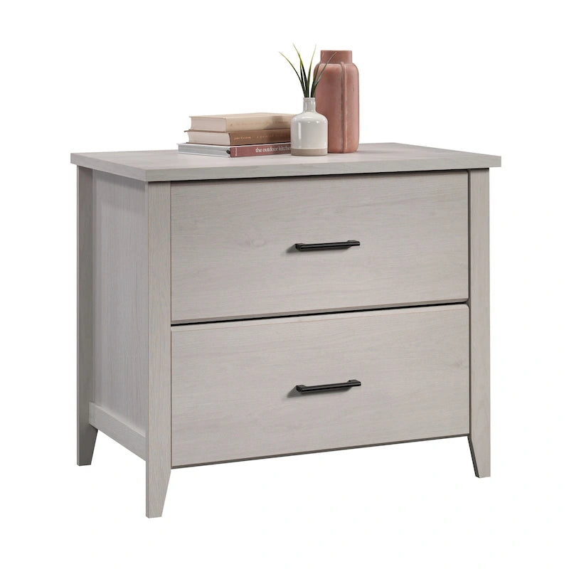 2-Drawer Lateral Wood File Cabinet with Full Extension Slides