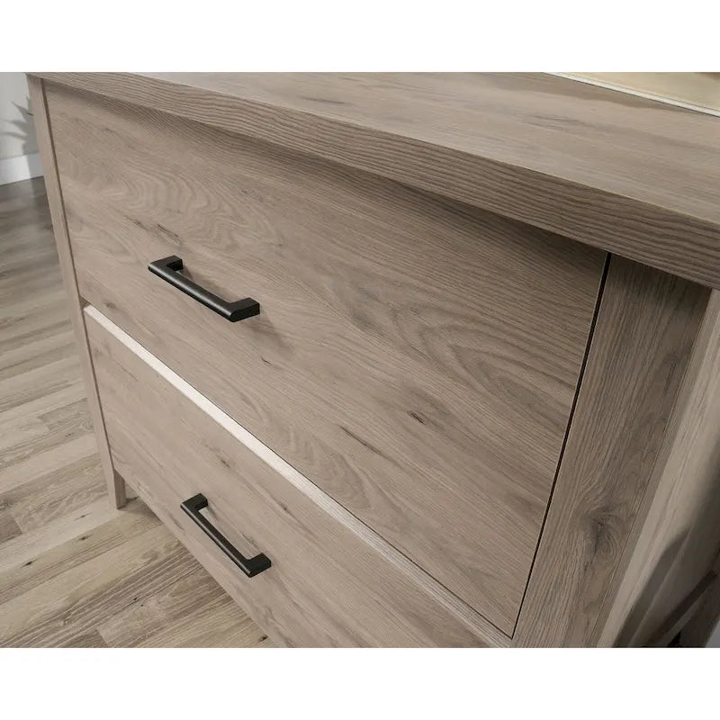 2-Drawer Lateral Wood File Cabinet with Full Extension Slides