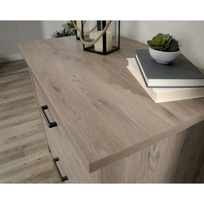 2-Drawer Lateral Wood File Cabinet with Full Extension Slides