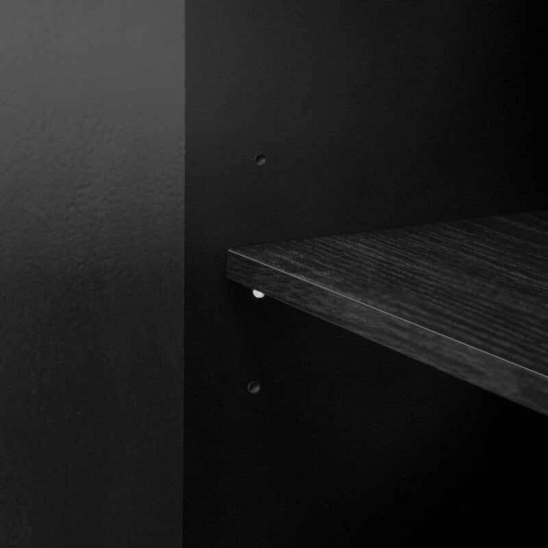 152,4 cm Sideboard-Buffetschrank mit 4 Türen, 4 verstellbaren Einlegeböden und Metallgriffen