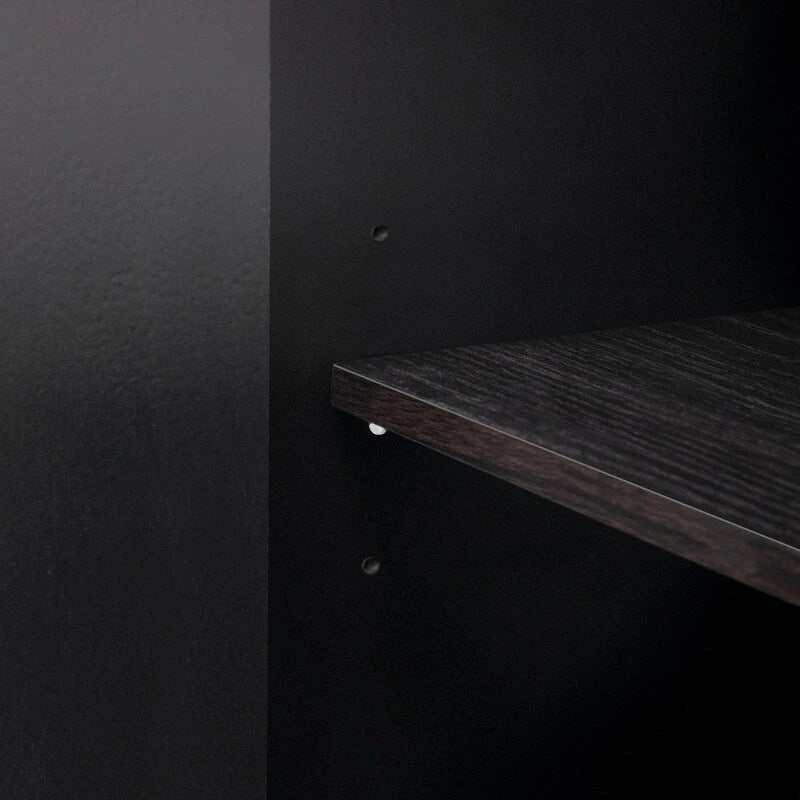 152,4 cm Sideboard-Buffetschrank mit 4 Türen, 4 verstellbaren Einlegeböden und Metallgriffen